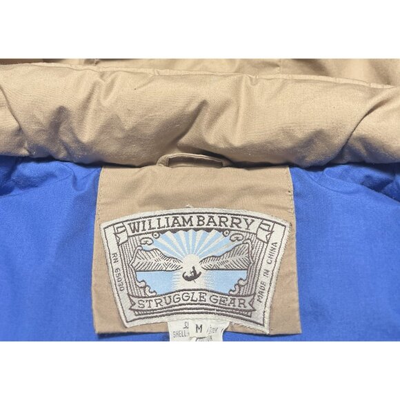 Vintage William Barry Struggle Gear Duck Down Winter Jacket - Men Size Medium - Picture 5 of 16